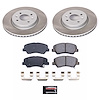 SC6499 Semi-Coated Rotor & Low-Dust Ceramic Brake Pad Kit - image 1