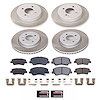 SC6500 Semi-Coated Rotor & Low-Dust Ceramic Brake Pad Kit - image 1