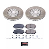SC6538 Semi-Coated Rotor & Low-Dust Ceramic Brake Pad Kit - image 1
