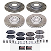 SC6539 Semi-Coated Rotor & Low-Dust Ceramic Brake Pad Kit - image 1