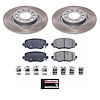SC6543 Semi-Coated Rotor & Low-Dust Ceramic Brake Pad Kit - image 1