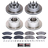 SC6551 Semi-Coated Rotor & Low-Dust Ceramic Brake Pad Kit - image 1