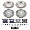 SC6560 Semi-Coated Rotor & Low-Dust Ceramic Brake Pad Kit - image 1