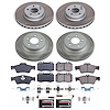 SC6600 Semi-Coated Rotor & Low-Dust Ceramic Brake Pad Kit - image 1