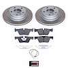 SC6656 Semi-Coated Rotor & Low-Dust Ceramic Brake Pad Kit - image 1