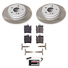 SC6697 Semi-Coated Rotor & Low-Dust Ceramic Brake Pad Kit - image 1