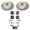 SC6698 Semi-Coated Rotor & Low-Dust Ceramic Brake Pad Kit - image 1
