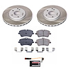 SC6702 Semi-Coated Rotor & Low-Dust Ceramic Brake Pad Kit
