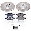 SC6706 Semi-Coated Rotor & Low-Dust Ceramic Brake Pad Kit - image 1