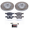 SC6709 Semi-Coated Rotor & Low-Dust Ceramic Brake Pad Kit - image 1