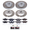 SC6710 Semi-Coated Rotor & Low-Dust Ceramic Brake Pad Kit - image 1