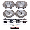 SC6711 Semi-Coated Rotor & Low-Dust Ceramic Brake Pad Kit - image 1