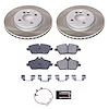 SC6739 Semi-Coated Rotor & Low-Dust Ceramic Brake Pad Kit - image 1