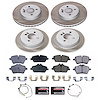 SC6742 Semi-Coated Rotor & Low-Dust Ceramic Brake Pad Kit - image 1