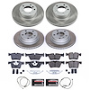 SC6744 Semi-Coated Rotor & Low-Dust Ceramic Brake Pad Kit - image 1