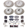 SC6745 Semi-Coated Rotor & Low-Dust Ceramic Brake Pad Kit - image 1