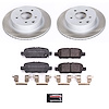 SC6761 Semi-Coated Rotor & Low-Dust Ceramic Brake Pad Kit - image 1