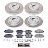 SC6778 Semi-Coated Rotor & Low-Dust Ceramic Brake Pad Kit - image 1
