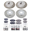 SC6781 Semi-Coated Rotor & Low-Dust Ceramic Brake Pad Kit - image 1