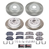 SC6782 Semi-Coated Rotor & Low-Dust Ceramic Brake Pad Kit - image 1