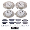 SC6792 Semi-Coated Rotor & Low-Dust Ceramic Brake Pad Kit - image 1