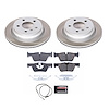 SC6852 Semi-Coated Rotor & Low-Dust Ceramic Brake Pad Kit - image 1