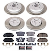 SC6939 Semi-Coated Rotor & Low-Dust Ceramic Brake Pad Kit - image 1