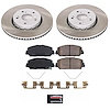 SC6940 Semi-Coated Rotor & Low-Dust Ceramic Brake Pad Kit - image 1