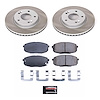SC6946 Semi-Coated Rotor & Low-Dust Ceramic Brake Pad Kit - image 1