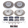 SC6958 Semi-Coated Rotor & Low-Dust Ceramic Brake Pad Kit - image 1