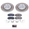 SC6959 Semi-Coated Rotor & Low-Dust Ceramic Brake Pad Kit - image 1