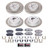 SC6960 Semi-Coated Rotor & Low-Dust Ceramic Brake Pad Kit - image 1