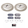 SC6964 Semi-Coated Rotor & Low-Dust Ceramic Brake Pad Kit - image 1