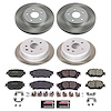 SC6989 Semi-Coated Rotor & Low-Dust Ceramic Brake Pad Kit - image 1