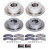 SC6992 Semi-Coated Rotor & Low-Dust Ceramic Brake Pad Kit - image 1