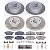 SC700 Semi-Coated Rotor & Low-Dust Ceramic Brake Pad Kit - image 1