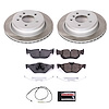 SC7008 Semi-Coated Rotor & Low-Dust Ceramic Brake Pad Kit - image 1