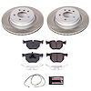 SC7009 Semi-Coated Rotor & Low-Dust Ceramic Brake Pad Kit - image 1