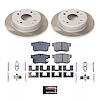 SC701 Semi-Coated Rotor & Low-Dust Ceramic Brake Pad Kit - image 1