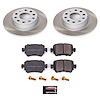 SC7053 Semi-Coated Rotor & Low-Dust Ceramic Brake Pad Kit
