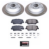 SC7062 Semi-Coated Rotor & Low-Dust Ceramic Brake Pad Kit - image 1