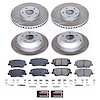 SC7063 Semi-Coated Rotor & Low-Dust Ceramic Brake Pad Kit - image 1