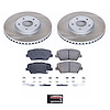 SC7064 Semi-Coated Rotor & Low-Dust Ceramic Brake Pad Kit - image 1