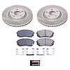 SC7083 Semi-Coated Rotor & Low-Dust Ceramic Brake Pad Kit - image 1