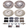 SC7096 Semi-Coated Rotor & Low-Dust Ceramic Brake Pad Kit - image 1