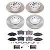 SC7109 Semi-Coated Rotor & Low-Dust Ceramic Brake Pad Kit - image 1