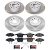 SC7111 Semi-Coated Rotor & Low-Dust Ceramic Brake Pad Kit