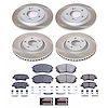 SC7114 Semi-Coated Rotor & Low-Dust Ceramic Brake Pad Kit - image 1