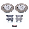 SC7133 Semi-Coated Rotor & Low-Dust Ceramic Brake Pad Kit - image 1