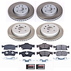 SC7136 Semi-Coated Rotor & Low-Dust Ceramic Brake Pad Kit - image 1